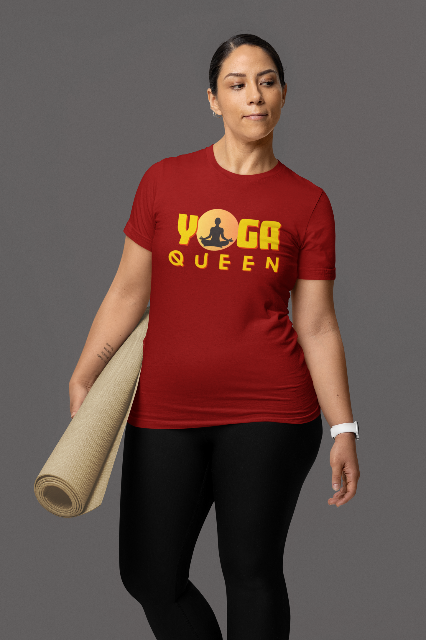 Yoga Queen - Classic Fit Half Sleeve T-Shirt - Sooto