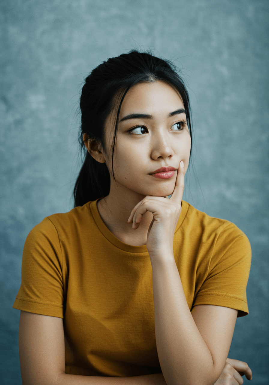 Classic Fit Solid T-Shirt - Mustard Yellow - Sooto