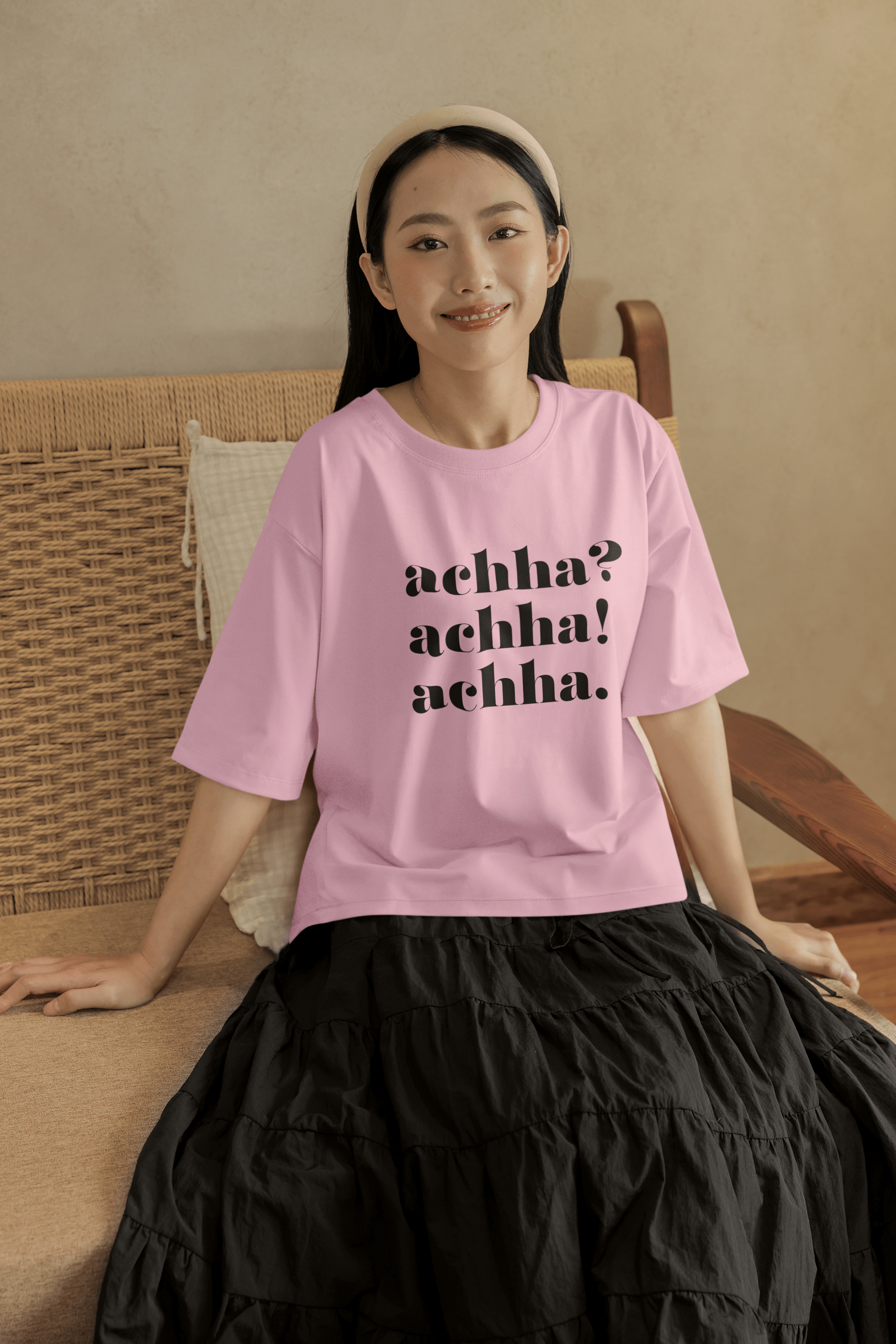 Accha! - Oversized Unisex T-Shirt - Sooto