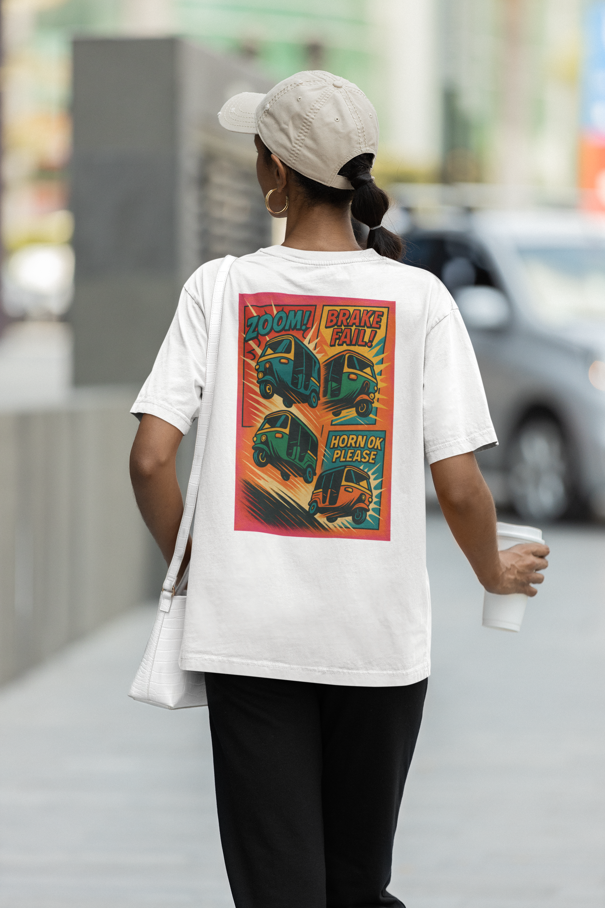 Auto Rikshaw - Oversized Comfort Fit T-Shirt - Sooto