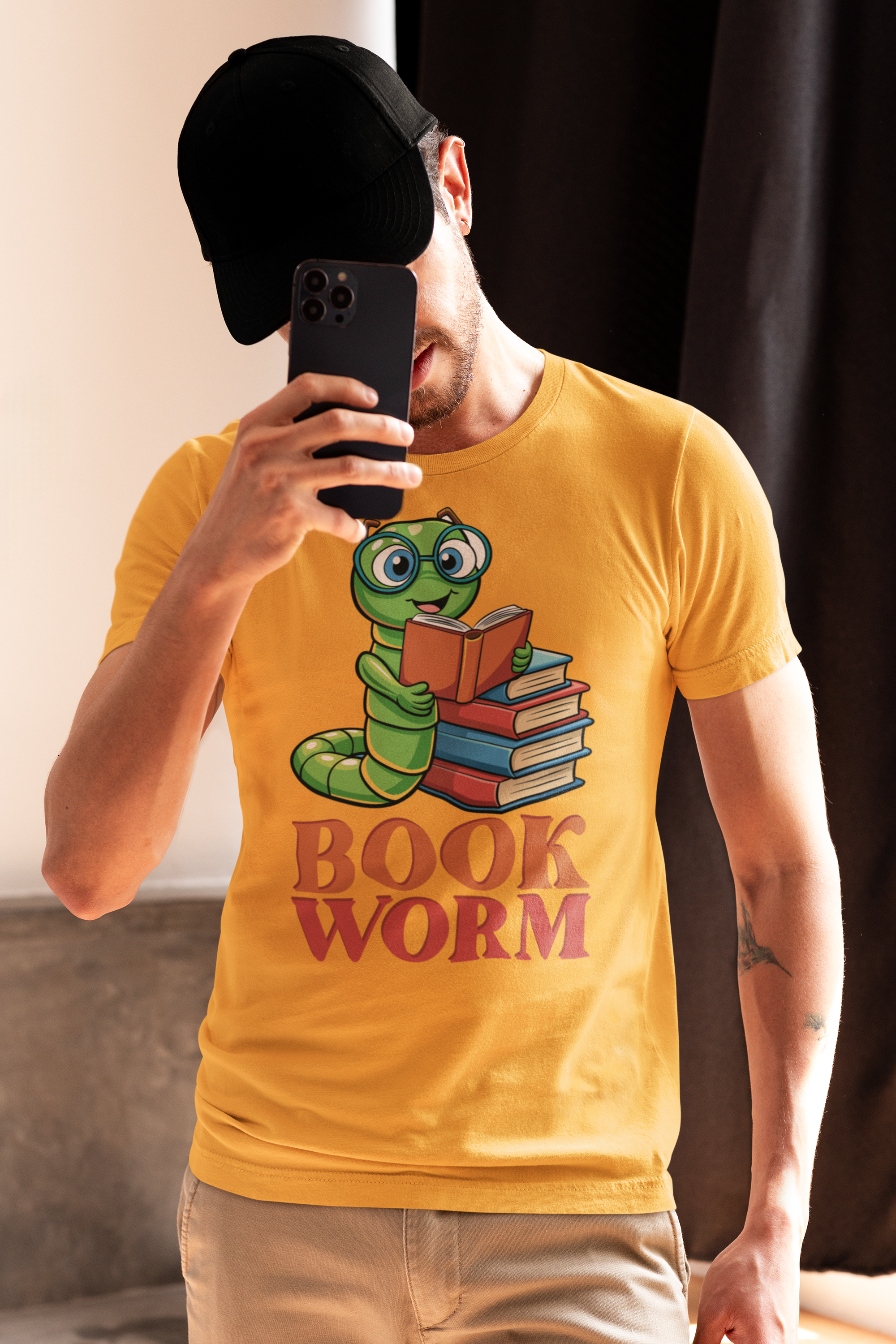 Book Worm - Classic Fit Unisex T-Shirt - Sooto