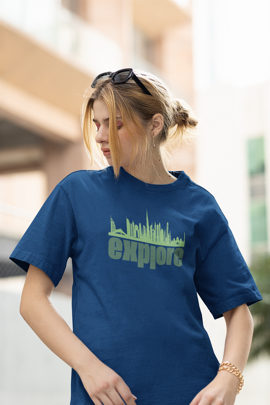 Let's Explore - Oversized Comfort Fit T-Shirt - Sooto