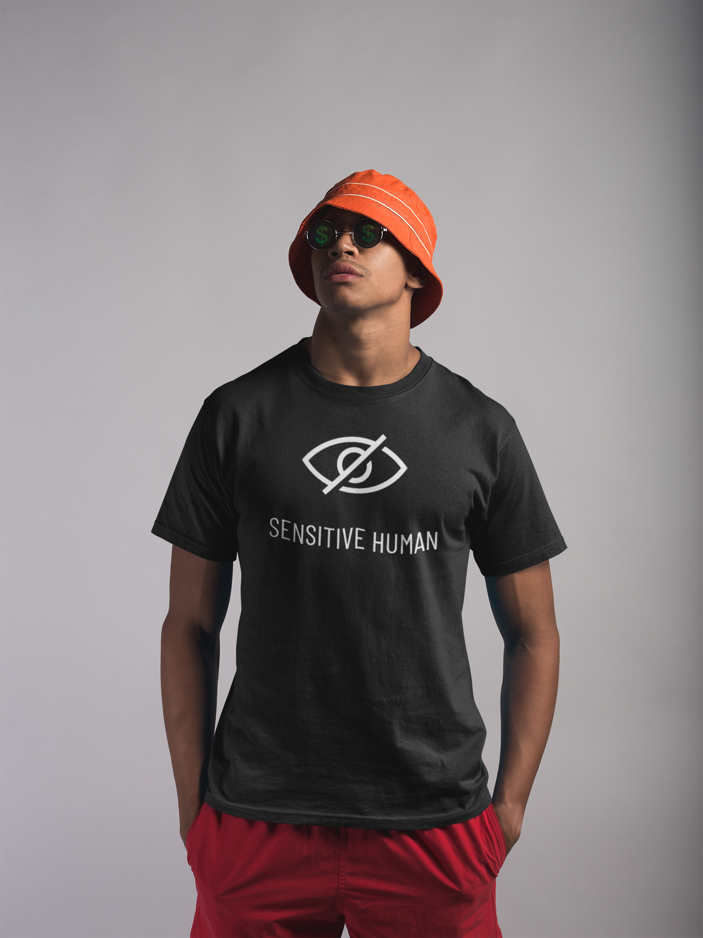 Sensitive Human - Classic Fit Graphics T-Shirt - Sooto