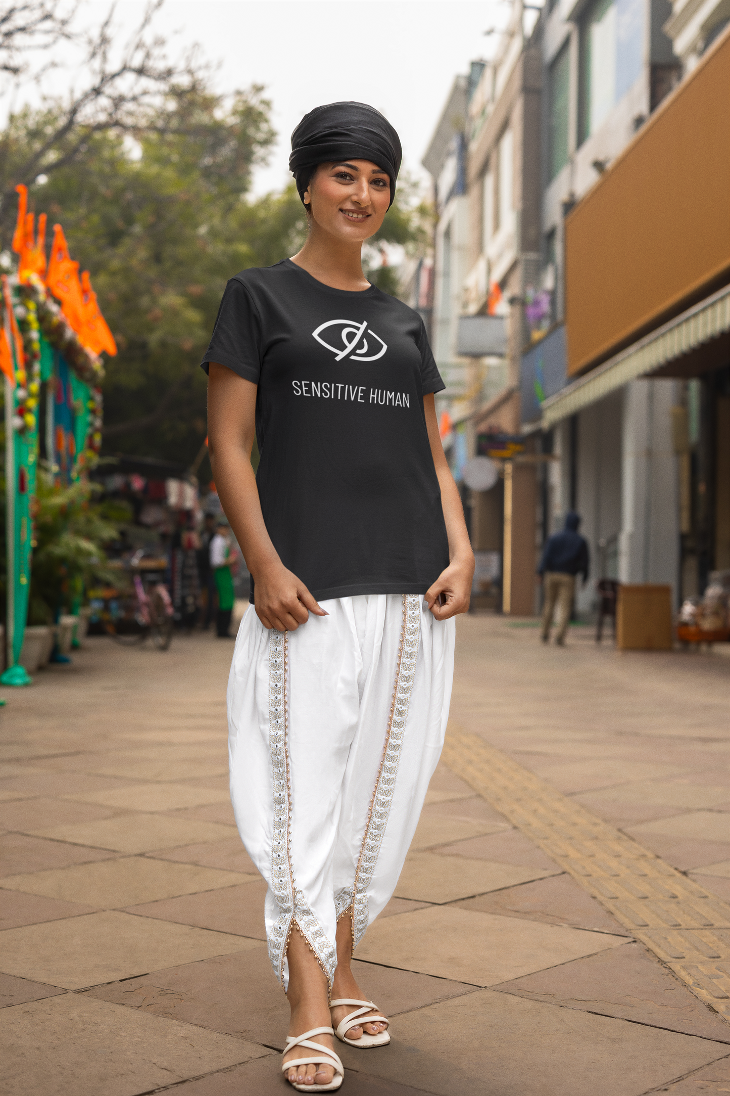 Sensitive Human - Classic Fit Graphics T-Shirt - Sooto