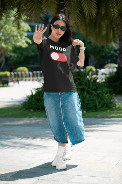 Mood Off - Oversized Comfort Fit T-Shirt - Sooto