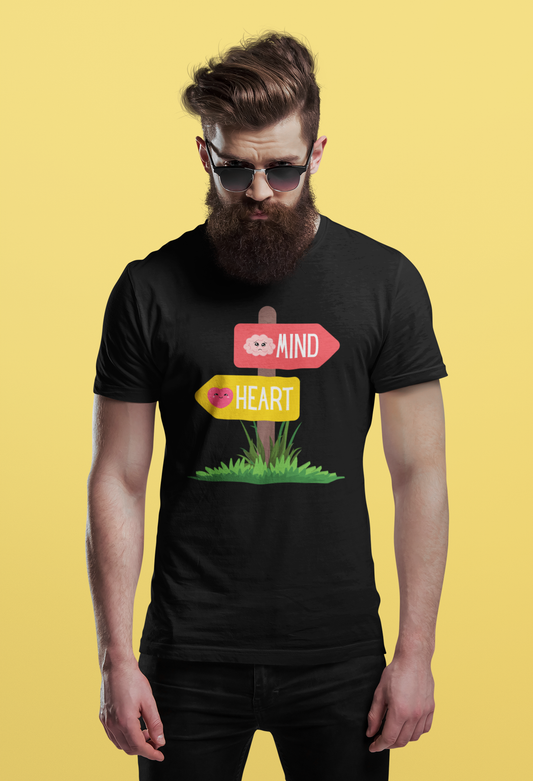 Heart vs Mind - Classic Unisex T-Shirt - Sooto